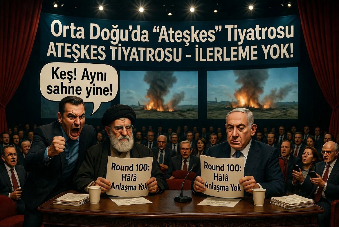ORTADOGU ATESKES GORUSMELERI CIKMAZI DIPLOMATIK KISIR DONGU
