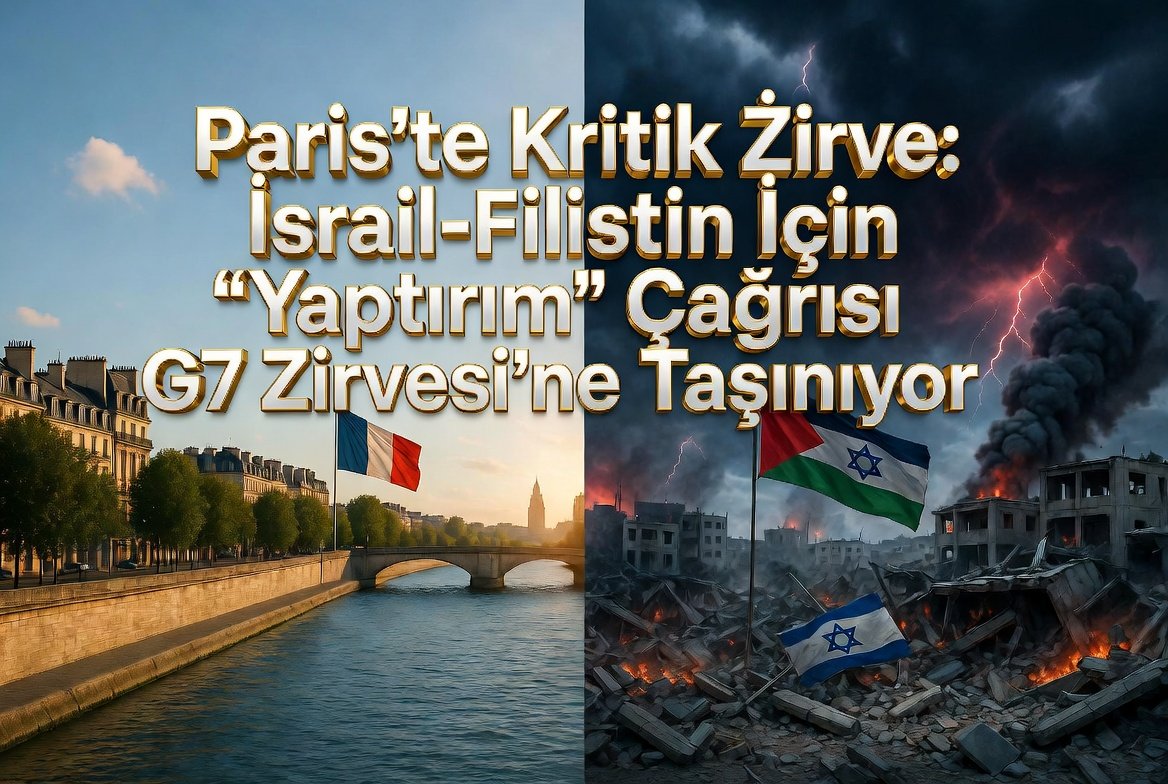 Paris Zirvesi Israil Filistin Icin Yaptirim Cagrisi G7 Oncesi Diplomatik Trafik