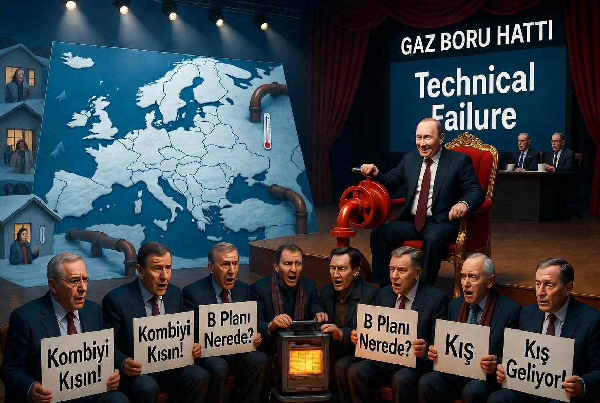 RUSYA AVRUPA ENERJI KRIZI TEKNIK ARIZA BAHANE KIS PANIGI