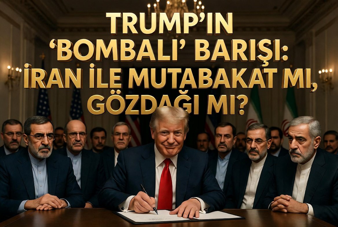 Trump Iran Ile Guclu Anlasma Yapip Bombalari Cebe Koyunca Bomba Satislarina Baris Geldi Galiba