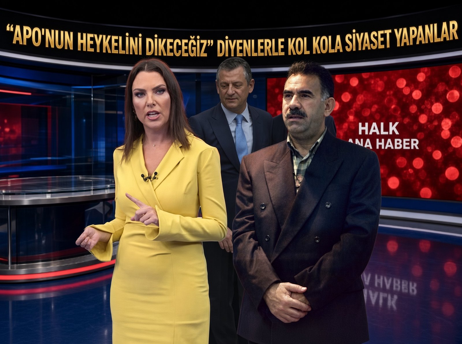 APONUN HEYKELINI DIKECEGIZ DIYENLERLE KOL KOLA SIYASET YAPANLARIN HAFIZA OYUNU VE IKI YUZLULUGU