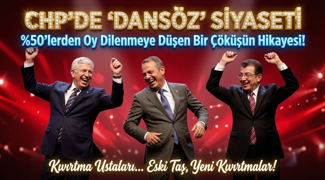 Chp Dansoz Siyaseti Oy Dilenme Ozgur Ozel Ekrem Imamoglu Mansur Yavas Cokusu
