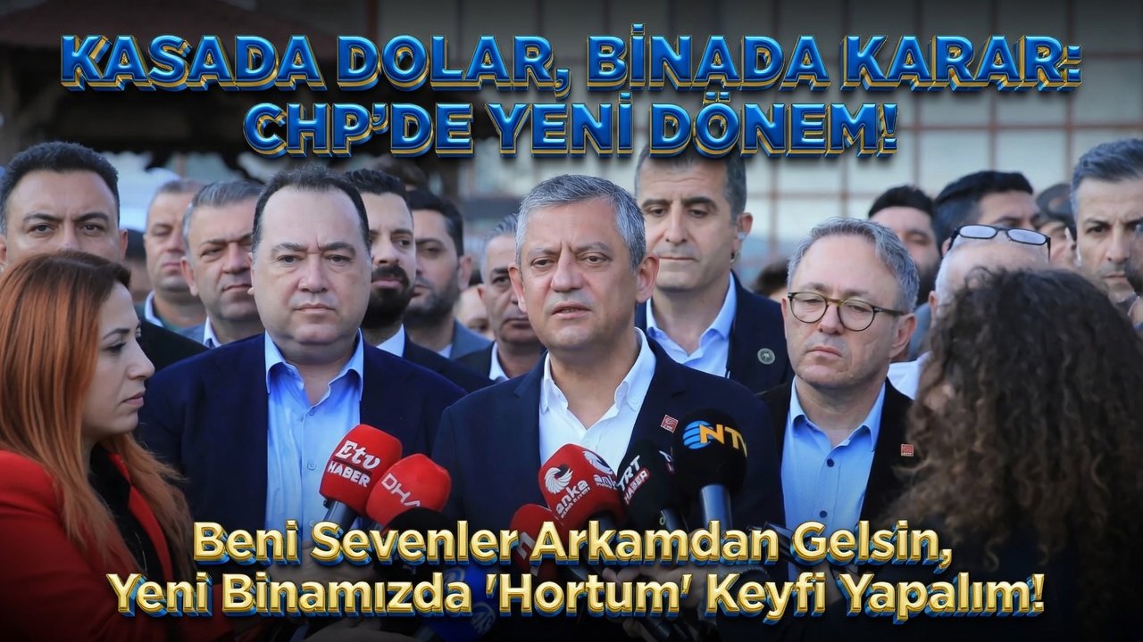 Chp De Yeni Bina Tutanlar Ayrilmadan Ayrilanlar Kulubu Beni Sevenler Arkamdan Gelsin Dedi Kiralari Kim Oduyor