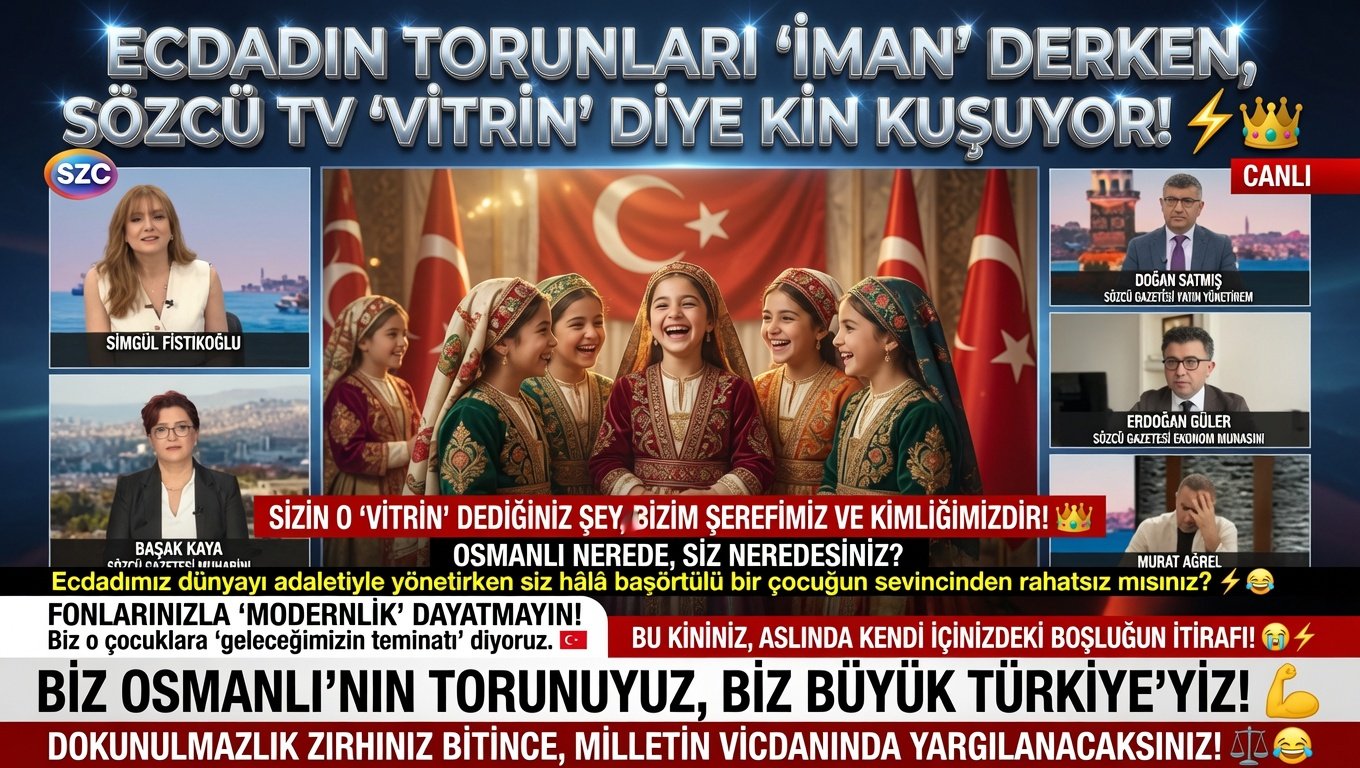 Sozcu Tv Ve Basortusu Kin Kusma Skandali Osmanli Torunlarindan Vitrin Cevabi