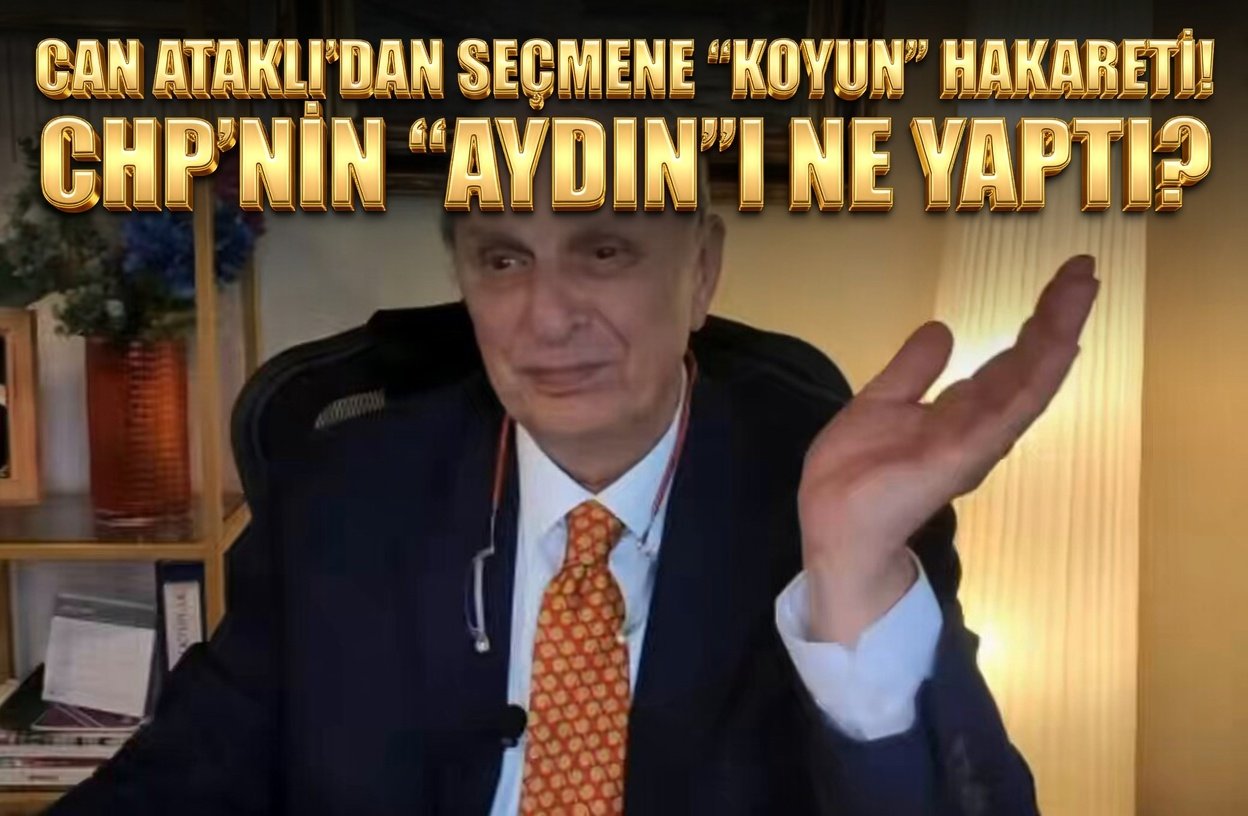 Szde Gazeteci Can Atakli Ayna Tuttuk Kendi Secmenin Koyun Cikti