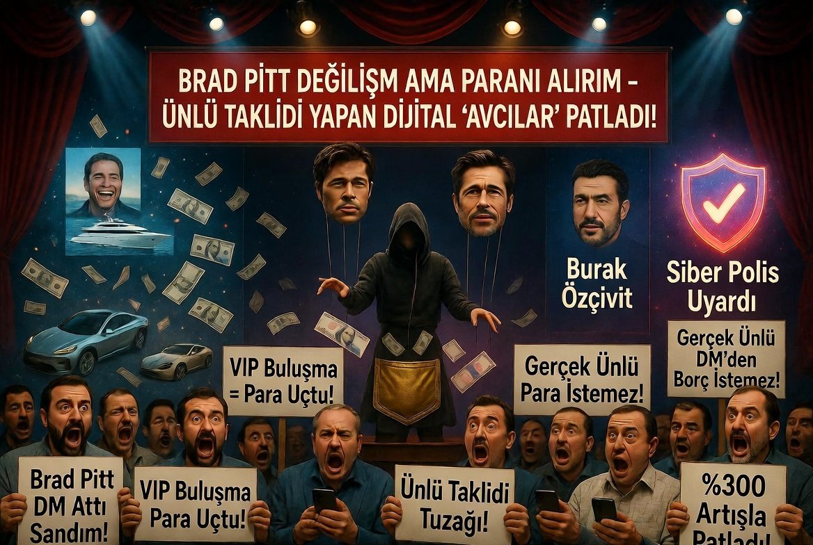 DIKKAT BRAD PITT TUZAGI UNLU TAKLIDI YAPAN KADIN DOLANDIRICILAR ERKEK MAGDURLAR