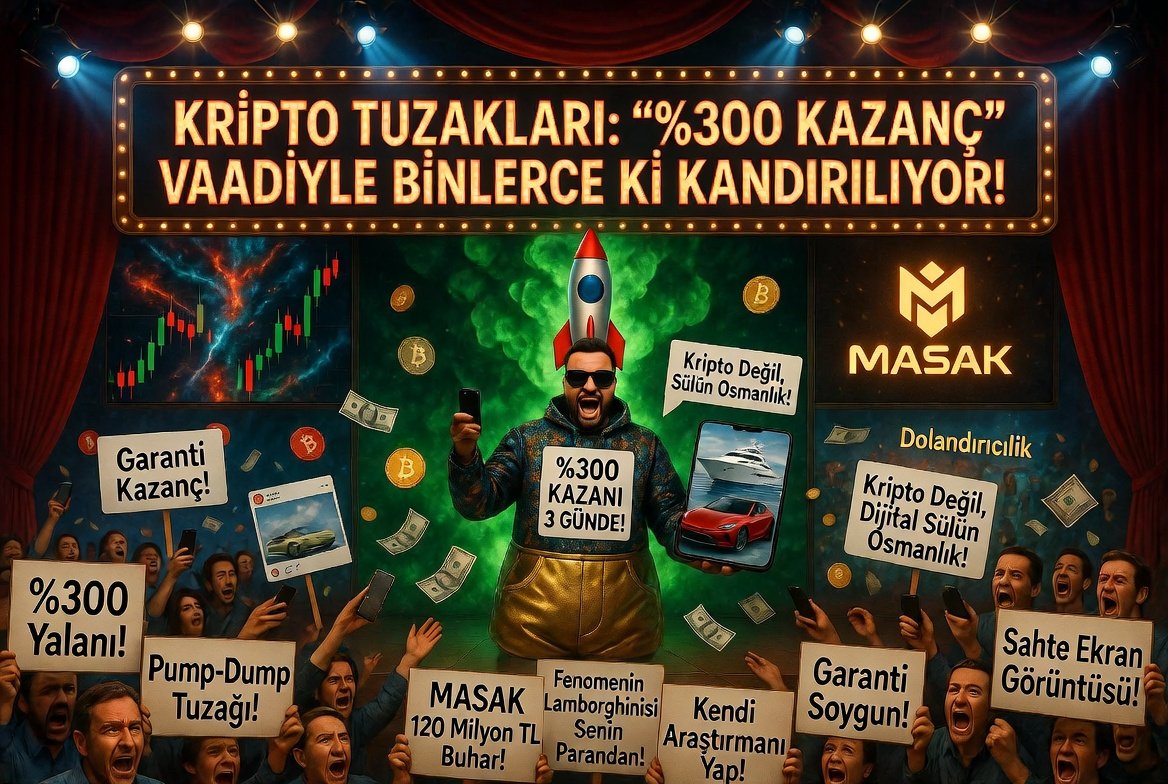 DIKKAT KRIPTO DOLANDIRICILIGI GARANTILI KAZANC YALANI PUMP DUMP UYARISI